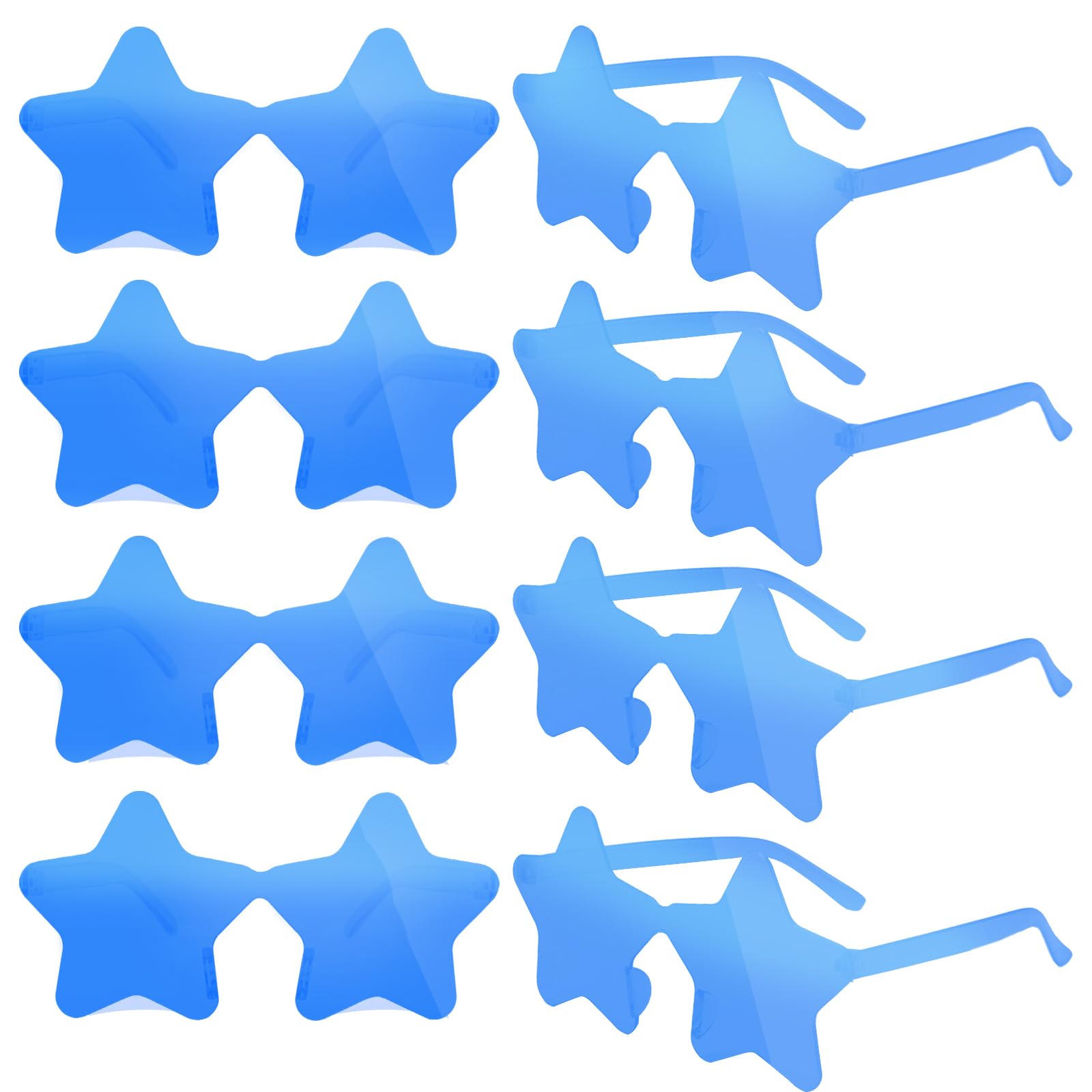 16 Pairs Star Sunglasses